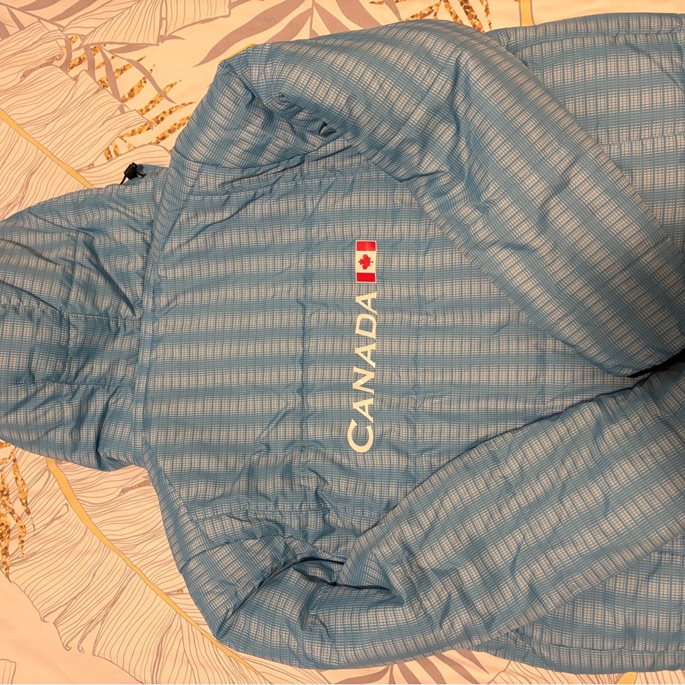 Karbon Light Blue Puffer Jacket - Picture 4 of 6